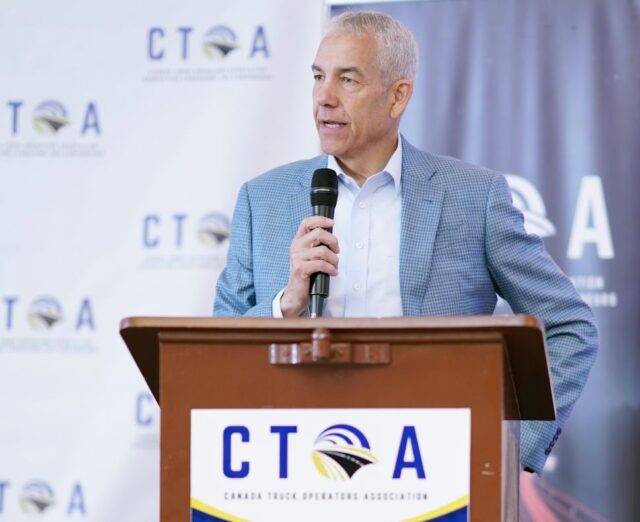  Frank Baylis, Canadian business leader and former Member of Parliament, emphasized the foundational role of trucking in the national economy.