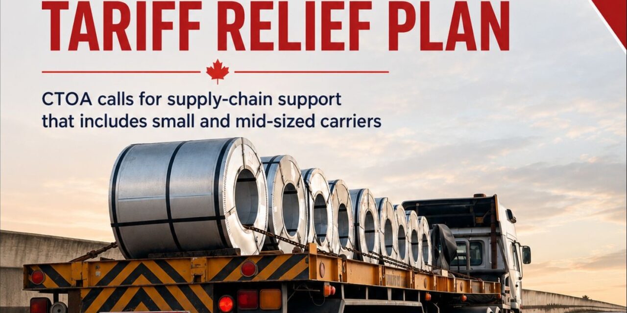 Canada Truck Operators Association, CTOA calls for supply-chain support that includes small and mid-sized carriers