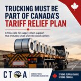 Canada Truck Operators Association, CTOA calls for supply-chain support that includes small and mid-sized carriers